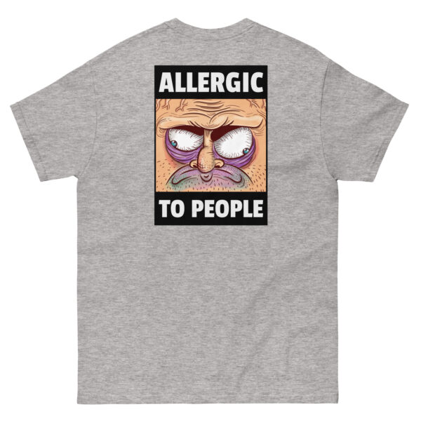 Allergic to people tee - Image 2