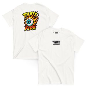 Flaming eyeball Tee