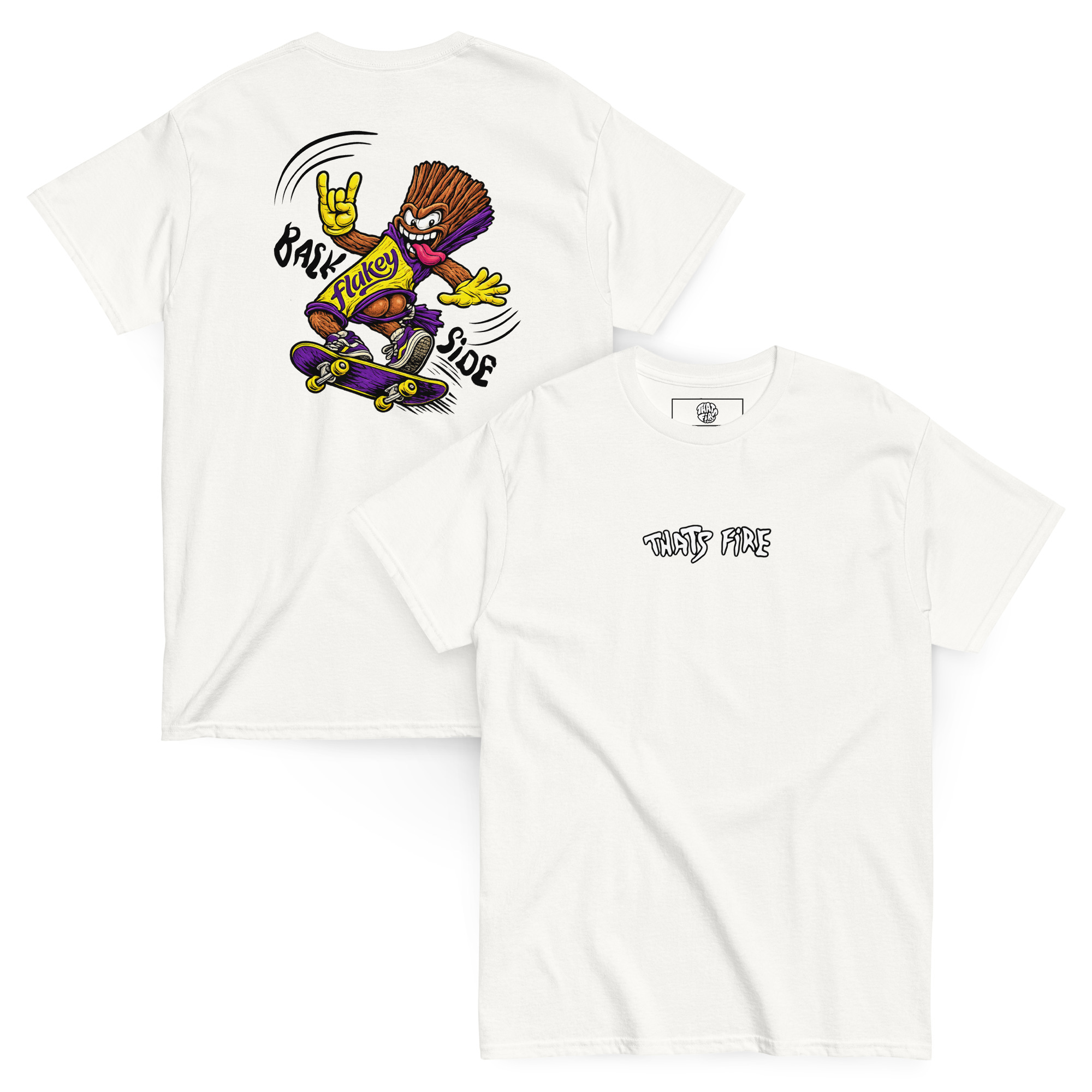 Backside Flakey Tee